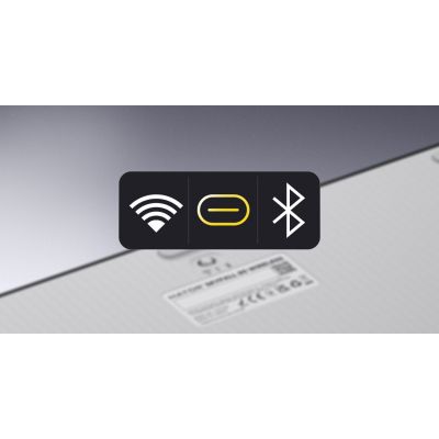 12. HATOR Skyfall Wireless 65 Gaming Keyboard USB + RF Wireless + Bluetooth QWERTY US English Black, White