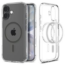 Spigen Ultra Hybrid MagSafe Case for iPhone 17 - Clear Gray