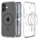 Spigen Ultra Hybrid MagSafe Case for iPhone 17 - Clear Gray