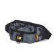 4. Raymond Caterpillar MILLENNIAL CLASSIC Black/Grey Fractal Camo hip bag (84062-676)
