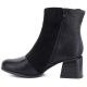 3. Women's insulated ankle boots with a block heel, black M.Daszyński SA269-5