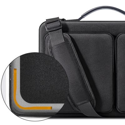 5. Laptop Bag 13-14 Tech-Protect Defender Bag - Black