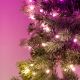 6. Twinkly Pre-lit Wreath – 50 RGB LEDs, Regal 24" green wire, Type C plug
