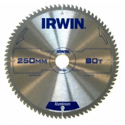 IRWIN CIRCULAR SAW 250*30*80z/ALUM.