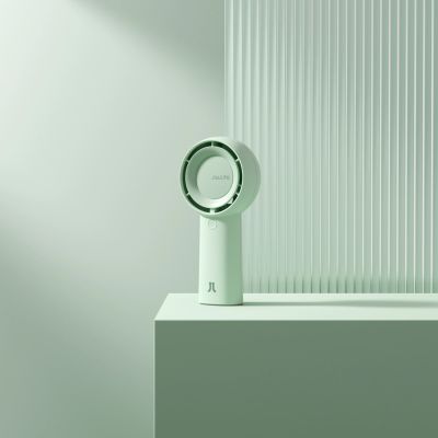 4. Jisulife Handheld Fan 5 Plus 4000mAh Mini Blower Portable Fan - Green
