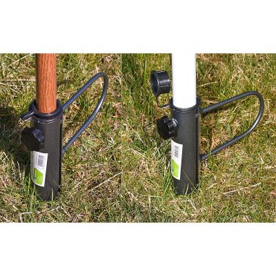 4. METAL BEACH UMBRELLA MOUNTING BASE