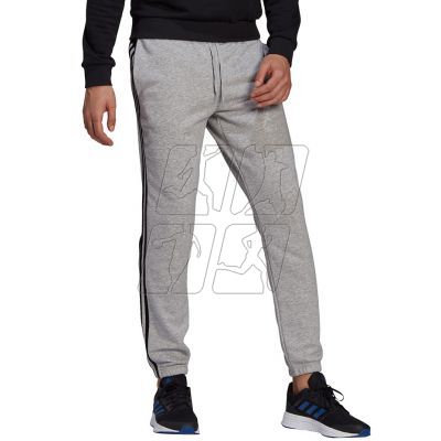 9. Adidas Essentials Tapered Elastic Cuff 3 Stripes Pant M GK9001