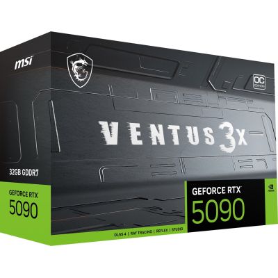 26. graphics card MSI GeForce RTX 5090 32G VENTUS 3X OC
