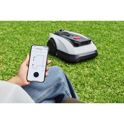 16. Ecovacs GOAT O1200 LiDAR PRO EU Robot Lawn Mower Battery Black, White