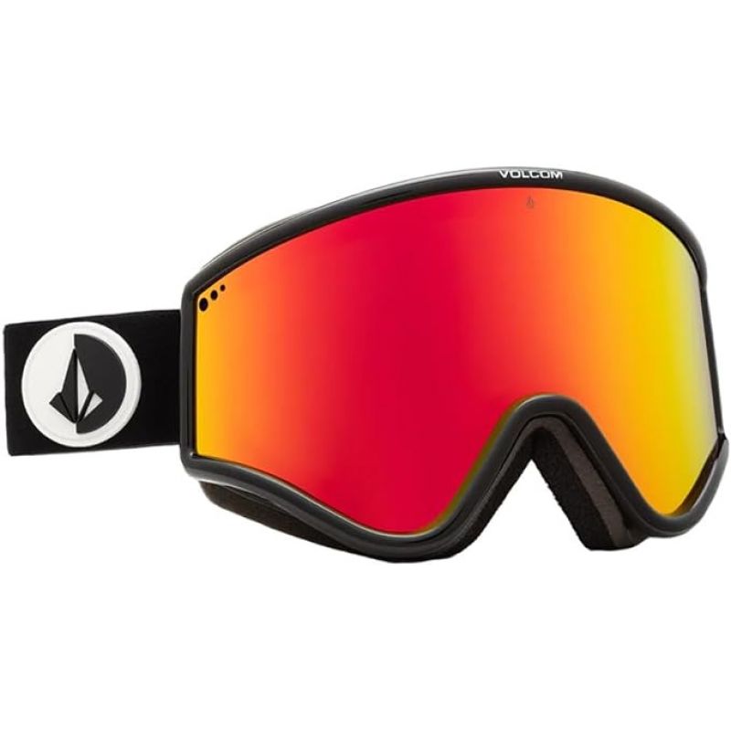 Volcom Yae Women's/Men's Snowboard Goggles Sports Ski UV Protection Red (VG0722300)
