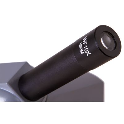 13. Levenhuk 320 BASE Monocular Biological Microscope