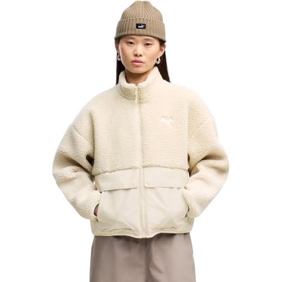 Puma Re:Fibre Sherpa Women’s Jacket Cream 694567 87