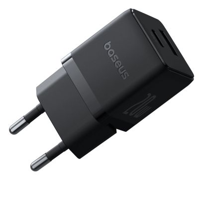 4. Baseus Palm 20W USB-C USB-A Wall Charger - Black