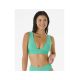 6. RIP CURL Premium Surf Deep V Bikini Top, Green