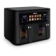 6. Tristar FR-9075 Double Fryer 9L Autonomous 2500W Hot Air Fryer Black