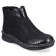 40. Comfortable, insulated ankle boots with zippers Rieker W RKR555