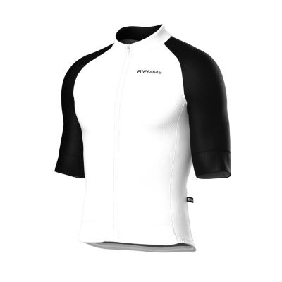 Biemme HILL T-shirt white and black XXL