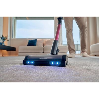 16. Hoover HF610HX 011 Upright Vacuum Cleaner Battery Dry EPA Bagless 0.7L 650W Purple 4Ah