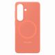 4. Samsung Silicone Magnet Case for Samsung Galaxy S26, MagSafe Compatible - Red