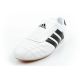 3. Adidas women's Taekwondo sports shoes white leather slip-on