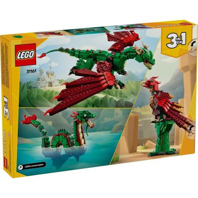 13. LEGO CREATOR 3in1 31161 Medieval Dragon
