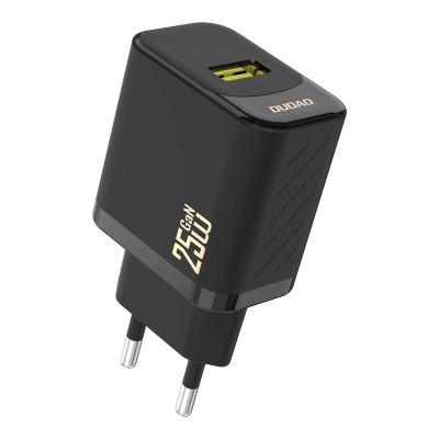 Dudao A27S 25W GaN USB-A Charger - Black