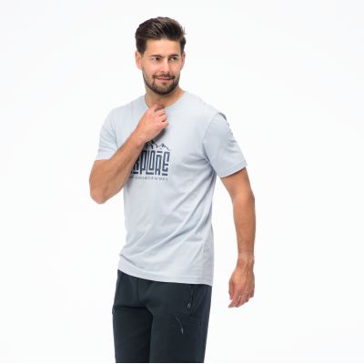 5. EXPLORO Men's Short-Sleeve T-Shirt