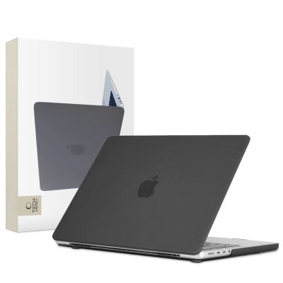 Tech-Protect SmartShell case for MacBook Pro 16" M1 / M2 / M3 2021-2023 - matte black