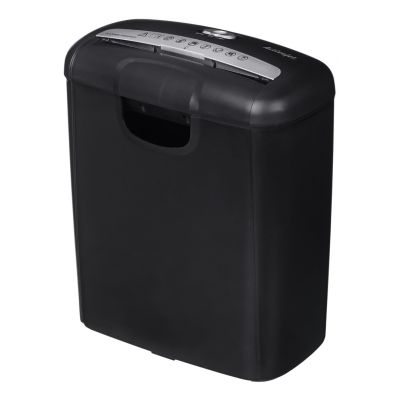 24. Activejet ASH-0601S shredder, P-2, 10 l, 6 mm strip, 6 sheets, black.