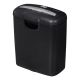 24. Activejet ASH-0601S shredder, P-2, 10 l, 6 mm strip, 6 sheets, black.