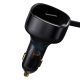 2. Baseus Enjoyment 2in1 car charger 30W black (CGTX000001)