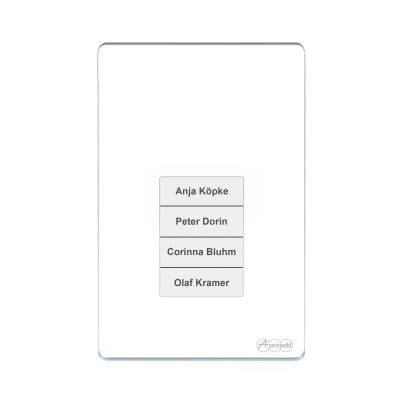 12. Auerswald TFS-Dialog 400 Access Control Terminal with Fingerprint Reader - White
