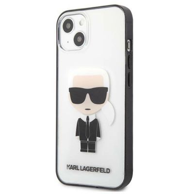 2. Karl Lagerfeld Iconik Karl Case for iPhone 13 mini - Transparent