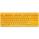 4. Ducky One 3 TKL Gaming Keyboard USB QWERTY English Yellow