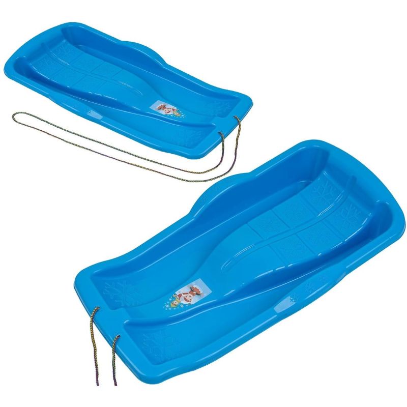 2. BLUE PLASTIC SLED 1064826