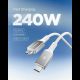 3. Spigen Essential EB24015CC USB-C / USB-C 240W Cable 150cm - White