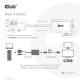 5. CLUB3D CAC-1720 Cable Adapter 0.6m HDMI Type A (Standard) VGA (D-Sub) + USB Black
