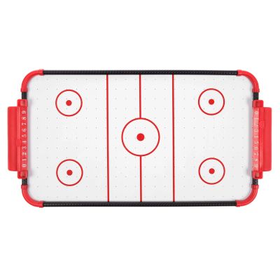 10. Meteor air hockey table black/red