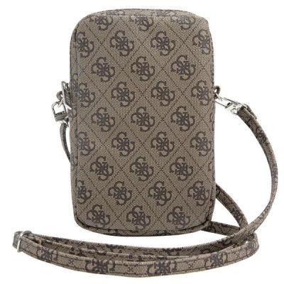 4. Guess Zip 4G Triangle bag - brown