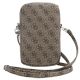 4. Guess Zip 4G Triangle bag - brown