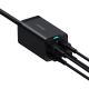 7. Baseus GaN3 Pro fast universal GaN charger 2 x USB Type C / 2x USB 100W PD3.0, QC4.0 +, AFC black (CCGP000101)
