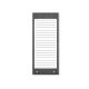 ACO CDN-17N ST (W) Illuminated tenant list panel (approx. 17 entries)