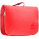 Deuter Wash Center Lite II Travel Toiletry Bag, Poppy/Crimson