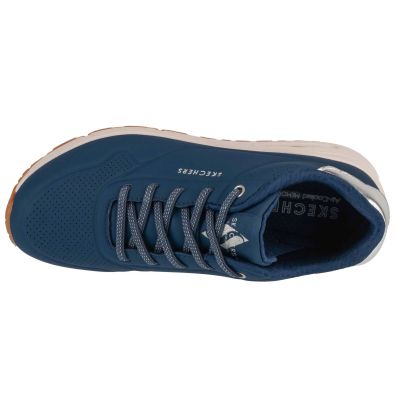 3. Skechers Uno-Shimmer Away 155196-NVSL Navy Blue 36
