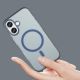 4. Magnetic Abrasive iPhone 17 Case Compatible with MagSafe - Matte Blue