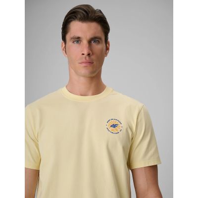 3. Men's regular printed T-shirt 4F 4FRSS26TTSHM4293-73S