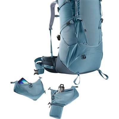 10. Aircontact Core 60+10 atlantic-ink backpack | universal