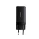 4. Joyroom JR-TG10 65W GaN 2x USB-C + USB-A wall charger with 100W USB-C - USB-C 1.2m cable - black