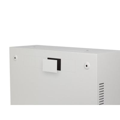 2. Lanberg rack cabinet, wall-mounted, 19" 4U+3U, 540x200, low-profile, gray (assembled)