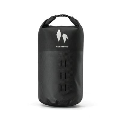 2. Rockbros AS-156 7l Fork Bag Waterproof Pannier - Black